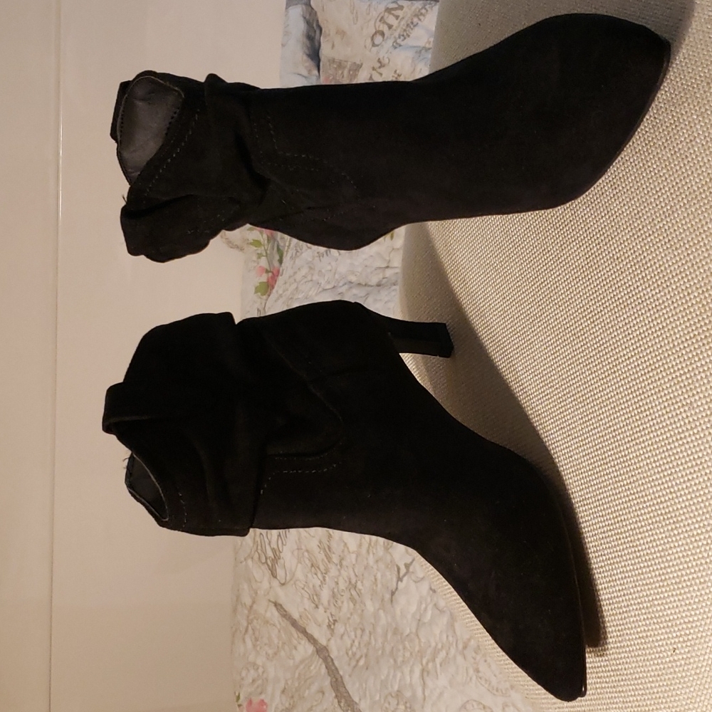 Cato Black Ankle Boots